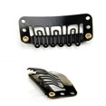 thumbnail image 4 of Estbridge 40Pcs U Shape Iron Snap Clips for Feather Hair Extensions Wigs Weft Black, 4 of 4