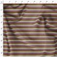 thumbnail image 4 of Soimoi Poly Georgette Fabric Horizontal Stripe Print Fabric by Yard 52 Inch Wide, 4 of 5