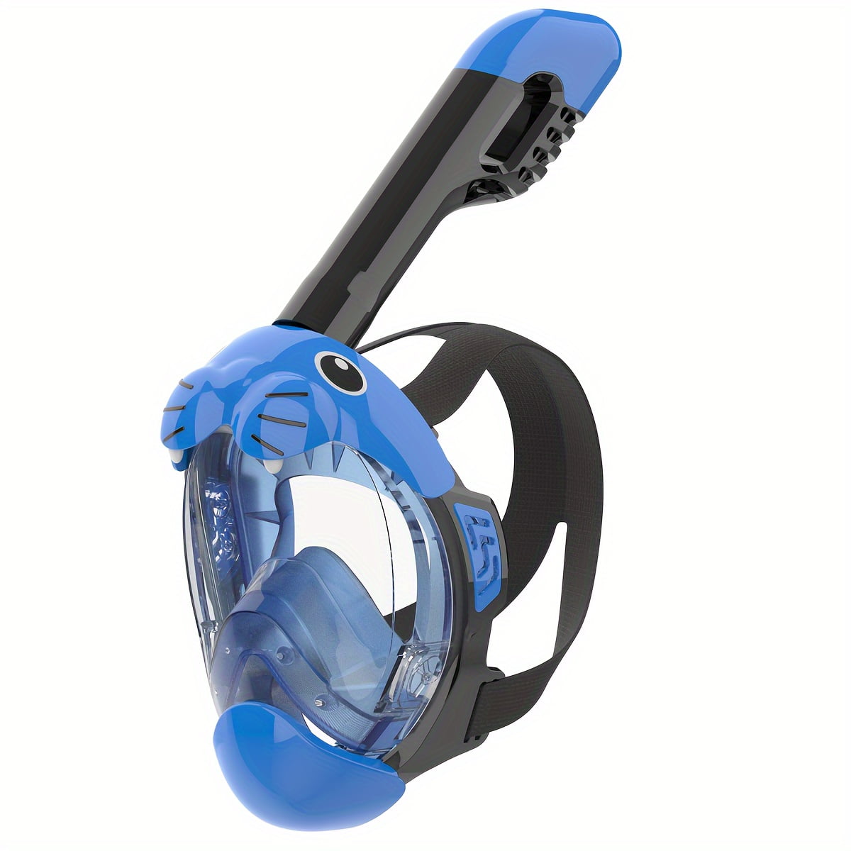 Masque De Plongée Enfant – Vue Panoramique 180°, Anti-buée, Verre Trempé, Pour 5-15 Ans