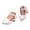 Beige, variant on BOBOGOJP White Dress Shoes For Girls Girls High Heels Little Girls Hollow Round Toe Thick Heels Silk Flower Princess Shoes Children's Dance Performance Shoes Black for 5