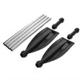 thumbnail image 2 of 2Pcs Ribbed Blade Kayak Paddles Lightweight Kayak Paddle Aluminum Alloy Detachable for Boats Canoes, 2 of 7