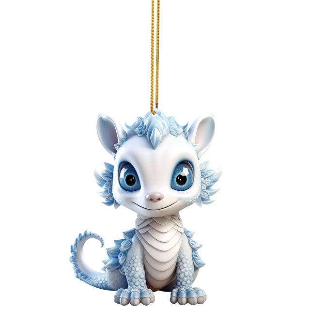 Birdeem Party Christmas Cute Flying Dragon Baby Christmas Unique Shape Christmas Tree Hanging Decoration
