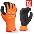 thumbnail image 1 of LINCONSON 12 pack Safety Performance Series Construction Mechanics Work Gloves (XL, Orange), 1 of 7