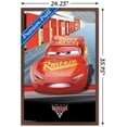 thumbnail image 2 of Disney Pixar Cars 3 - Lightning Wall Poster, 22.375" x 34" Framed, 2 of 4