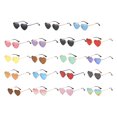 thumbnail image 1 of maskred PVC Heart-Shaped Glasses Non-Slide Silicone Nose Pads And Mulitple Colours For Chic Look Gold Metal tea color 5Set, 1 of 6