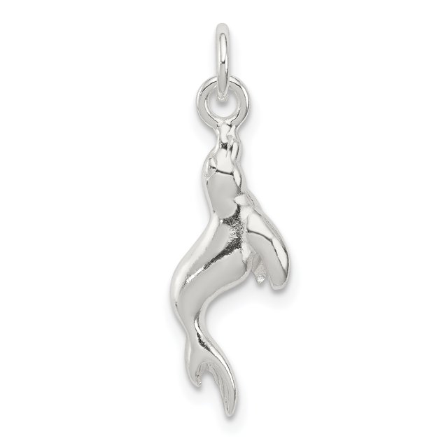 925 Sterling Selle Collier Charme Pendentif Poisson Vie de la Mer