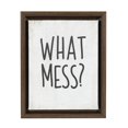 thumbnail image 4 of Art encadré "What Mess?" de hometrends, 4 of 5