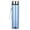 Blue, variant on Mainstays 18oz Plastic Clear Water Bottle Stainless Steel Screw Cap Lid with Strap