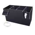 thumbnail image 4 of MERIGLARE Aquarium Filter Box Drawer Drip Tray Filtration Box Fish Tank Top Filter Box Black 26x13.5x15cm, 4 of 9