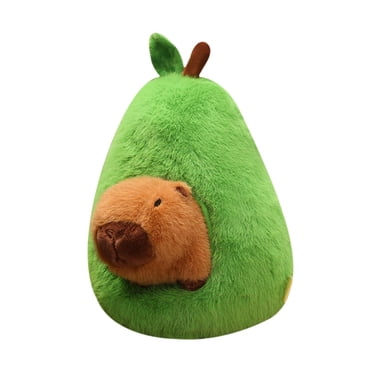 Bunblic Capybara Jouet Capybara Poupée Animal Décoration Maison Câlin Capybara Peluche pour Ados Enfants Cadeaux d'Anniversaire Adultes 45cm