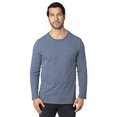 thumbnail image 1 of T-Shirt à Manches Longues pour Hommes - Marine Chiné - TG, 1 of 3
