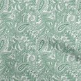 thumbnail image 1 of oneOone Cotton Cambric Green Fabric Block Craft Projects Decor Fabric Printed By The Yard 42 Inch Wide, 1 of 5