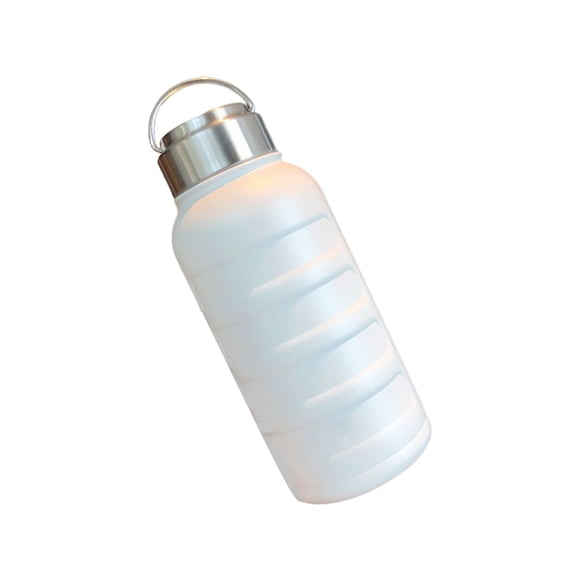 Maoww Water Cup High-capacity Stainless Steel Kettle Tea Outdoor Sports Vacuum Flask Car Travel Adults Kids Drinkware Supply White 750ml