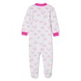 thumbnail image 2 of George Baby Girls' Full-Zip Sleeper, 2 of 2