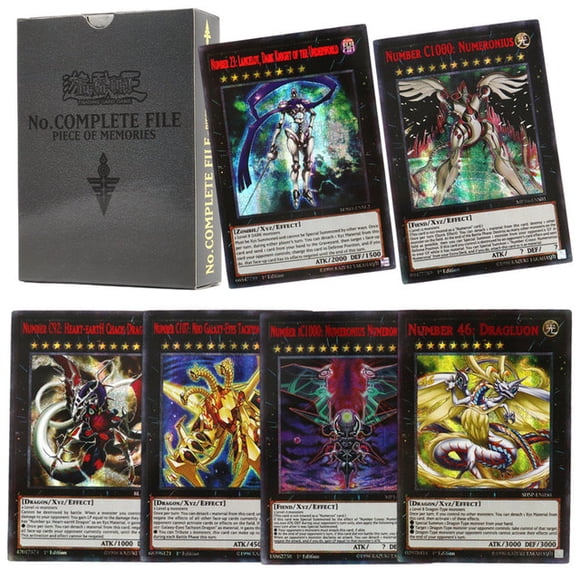 66-148PCS Yugioh Cards with Tin Box Yu Gi Oh Card Holographic English Version Golden Letter Duel Link Game Card Blue Eyes Exodia