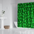 thumbnail image 2 of Ensemble de Rideau de Douche avec Doublure à Boutons-Pression, Feuille de Trèfle Chanceux Irlandais Vacances (1) Rideaux de Douche Doublure de Douche Réutilisable, Rideaux de Salle de Bain en Polyester Décoratifs, 72x72 Pouces, 2 of 4