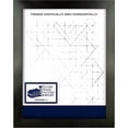 thumbnail image 2 of (1) 9x12 Black Picture Frame | 1.25" Black Matte Moulding | By Picture Frame Factory Outlet, 2 of 4