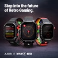 thumbnail image 3 of Atari 2600™ My Play Watch – Retro Gaming Smartwatch with Selective Tech, Non-Connected, Built-in Centipede™, Pong™, Missile Command™, Super Breakout™, Fitness Tracker, 3 of 14