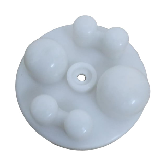 lionlar Chaise de Massage Boule Rotative Composant Rouleau d'Épaule Pièce de Modification Diamètre 7,2 cm