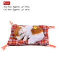 thumbnail image 2 of Peahefy Simulation Cat, Simulation Cat Toy, Fine Worksmanship Fine Decoration At Home Simulation Sleeping Cat Christmas Gifts Good Gift For Kids, 2 of 8