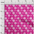 thumbnail image 1 of oneOone Cotton Flex Fabric Check Kasuri Print Sewing Fabric BTY 40 Inch Wide, 1 of 4