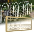 thumbnail image 4 of Langgg Handmade 1:35 Scale 3D Puzzle Model Brass Door Educational Toys Scenery Style B, 4 of 9