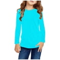 thumbnail image 2 of vdgthytj T-Shirt pour Enfants, Col Rond, Manches Courtes, Été, Blouse Graphique Décontractée pour Garçons et Filles, 2 of 7