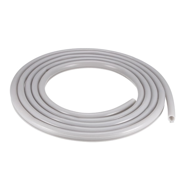 Unique Bargains T-Slot Mount Window Weatherstrip Seal 9mm Bulb Bubble for 5mm Slot, 5 Meters Long Gray