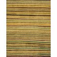 thumbnail image 1 of Ahgly Company Indoor Rectangle Abstract Yellow Abstract Area Rugs, 2' x 5', 1 of 6