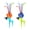 crandomcolor, variant on AMERTEER Kids Fish Sprinkler Toy with Colorful Wiggle Tubes Summer Outdoor Garden Backyard Lawn Rotary Water Squirt Spray Toy Toddlers Boys Girls Gift