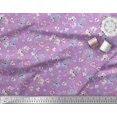 thumbnail image 3 of Soimoi polyester Crepe Fabric Artistic Floral Decor Fabric Printed Yard 42 Inch Wide, 3 of 5