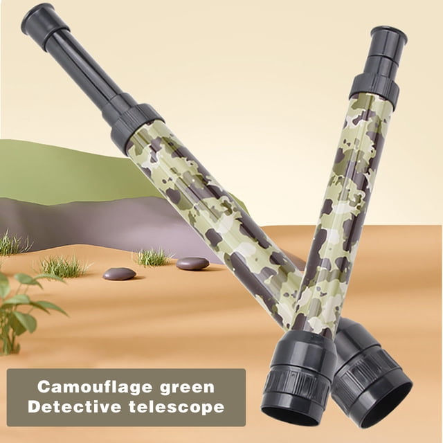 EGNMCR Plastic Pirate Telescope Toy For Children Mini Portable Retro Telescope Mini Plastic Pirate Monocular Telescopes Toy For Party Supplies The Telescope