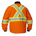thumbnail image 2 of Forcefield Men's Hi-Visible Safety Freezer Jacket<br>*On-Line Exclusive, 2 of 2