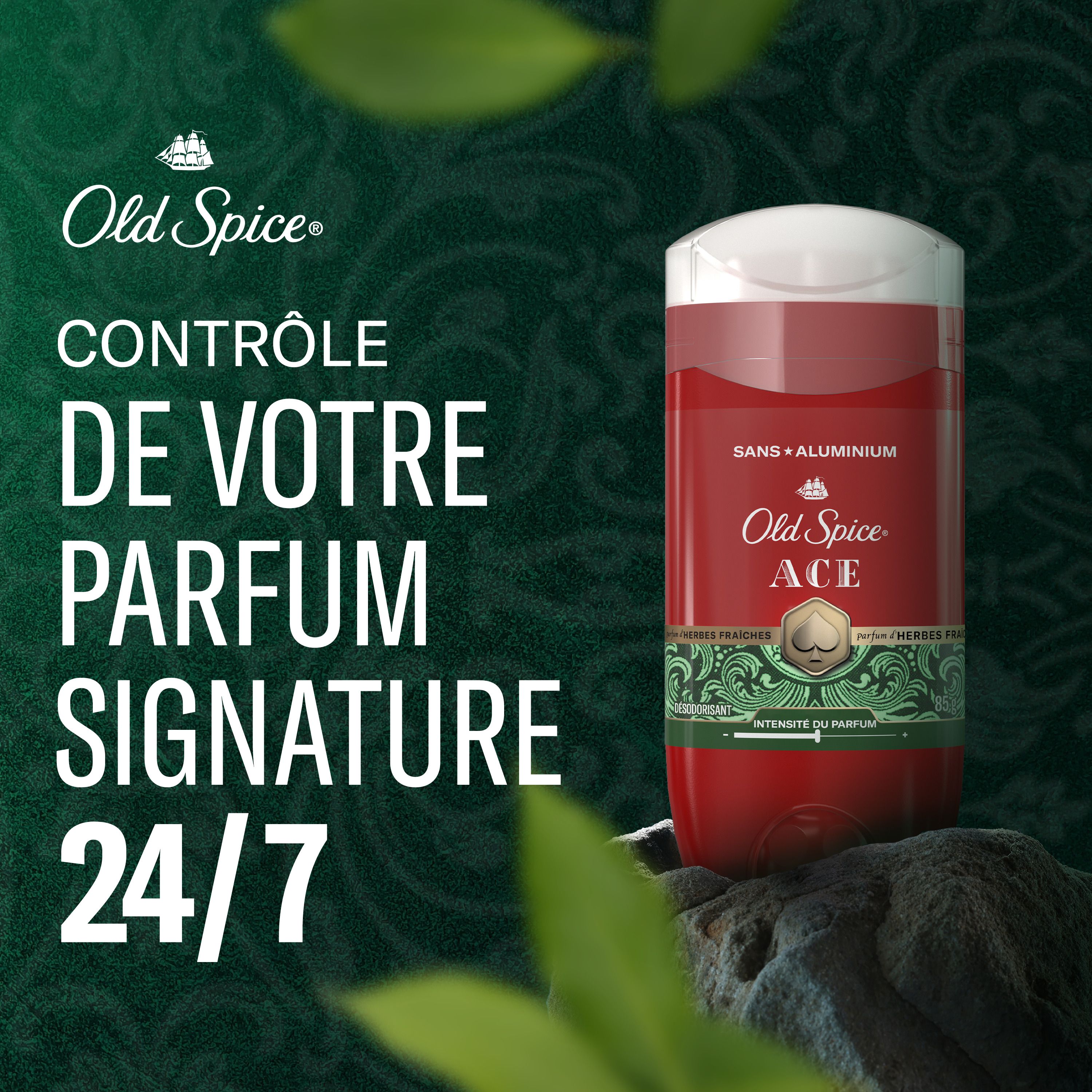 Old Spice Collection Rouge – Désodorisant Ace – 85 g