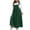 Green, variant on hotojiny Plus Size Dresses for Curvy Women Loose Tie Shoulder Beach Bib Overall Dress Cute Ruffle Flowy Vaction Maxi Dress with Pockets
