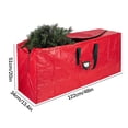thumbnail image 1 of Pompotops Housse de Sapin de Noël Sac de Rangement Imperméable Sac de Rangement pour Sapin de Noël Liquidation, 1 of 8