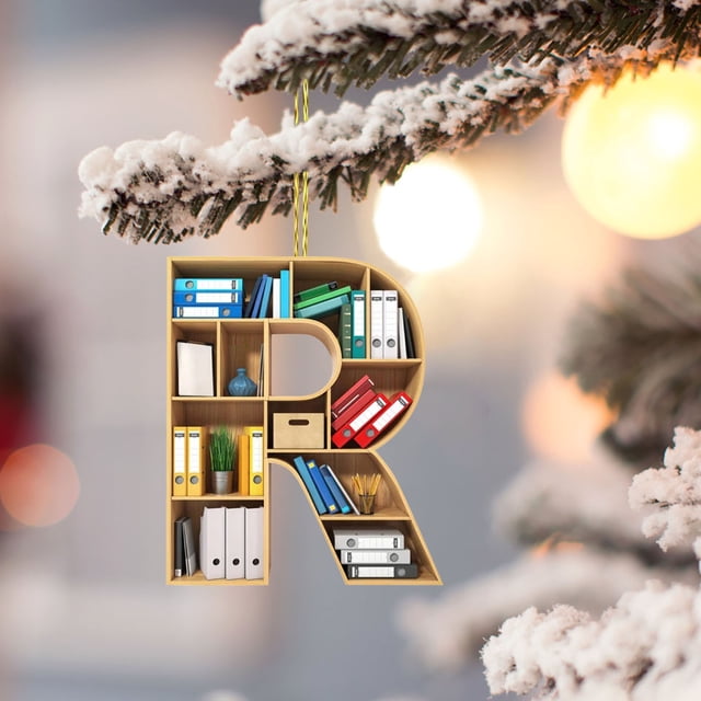 Christmas Tree Decorations,26 Letters Christmas Tree Decoration Pendant Christmas Tree Ornaments Personalized Diy Christmas Ornaments Christmas Decoration Xmas Tree Hanging Decor