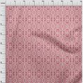 thumbnail image 4 of oneOone Polyester Lycra Red Fabric Ikat Sewing Material Print Fabric By The Yard 56 Inch Wide, 4 of 5