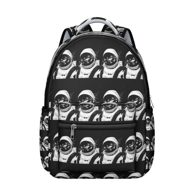 Celestial Space Cosmos Students Backpack Sci-fi Lovers Outer Space School Bag with Nebula and Starry Night Design, Comfortable and Wear-Resistant for Student and Student