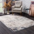 thumbnail image 1 of eRug Outlet Tapis Moderne Traditionnel d'Intérieur Bleu Marine, 1 of 6