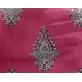 thumbnail image 4 of oneOone Georgette Viscose Fabric Leaves|Floral & Paisley Block Printed Craft Fabric BTY 42 Inch Wide, 4 of 4