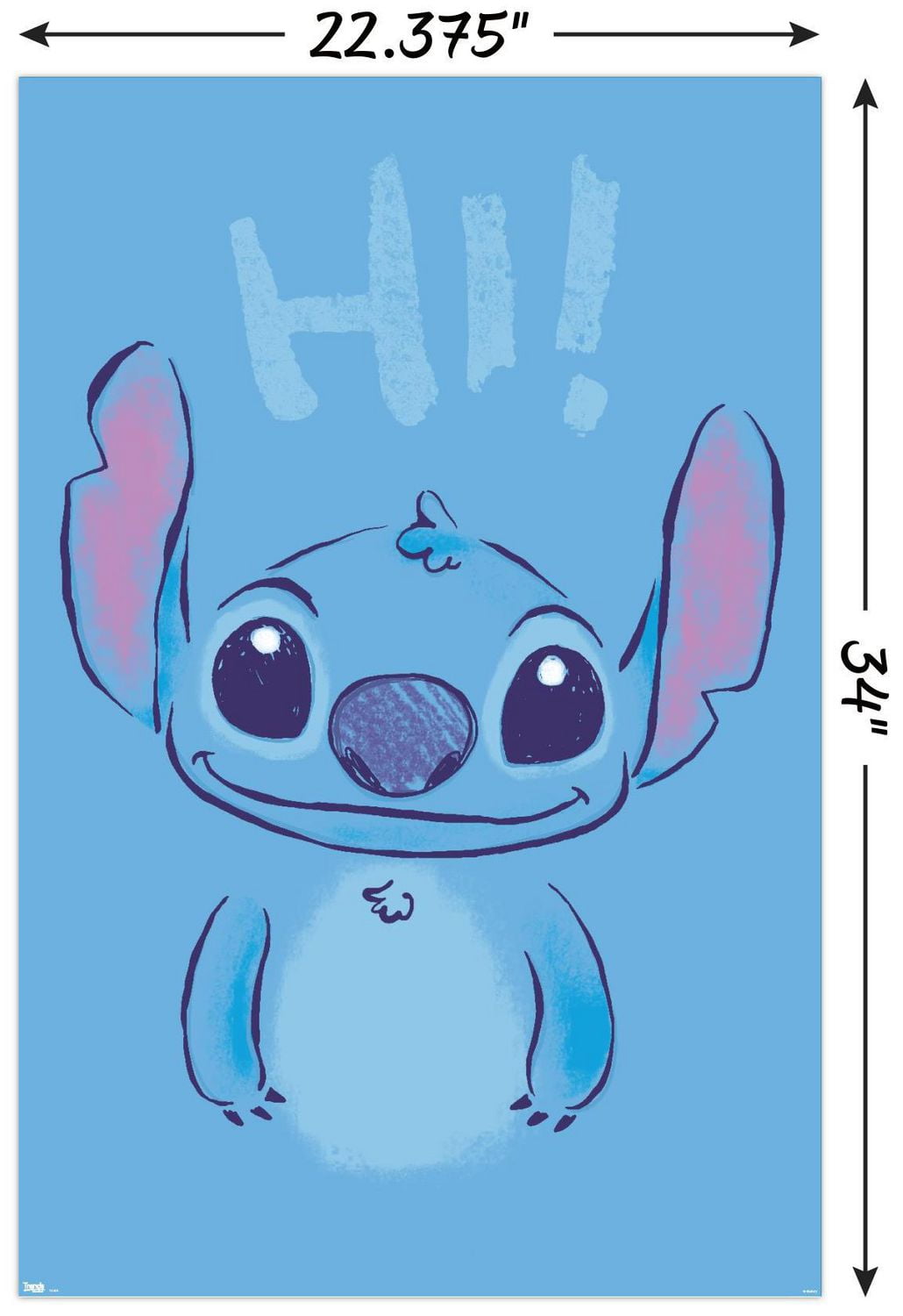 Disney Lilo and Stitch - Hi Wall Poster, 22.375" x 34"