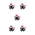 thumbnail image 3 of Youkk Water Proof Dark Wall Stickers For Light Switches Wide Application Wall Decals 008 5Set, 3 of 6
