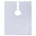 thumbnail image 3 of 100PCS Hair Salon Cape Disposable Barber Cape with 2 Rolls Neck Paper Strip, 3 of 10