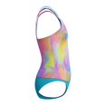 thumbnail image 2 of Speedo Girl's UV Protection Printed Closed Racerback One Piece Swimsuit - Arctic Glass, Size 10, 2 of 4