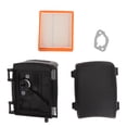 thumbnail image 4 of Air Filter And Cover Base Gasket Kit, High Accuracy Lawn Mower Air Filter Parts Kit Professional ABS Reliable  For 14 743 03S For Replacement, 4 of 8