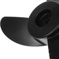 thumbnail image 4 of Shisuyan Hélice de Moteur de Traîne 1Pcs 7.9 Po Ronde Noire pour la Pêche, 4 of 8