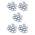 thumbnail image 1 of ZheElen O Pince pour Acier Zingué 10 Pack Robuste et Durable 7 à 9mm 5Set, 1 of 6