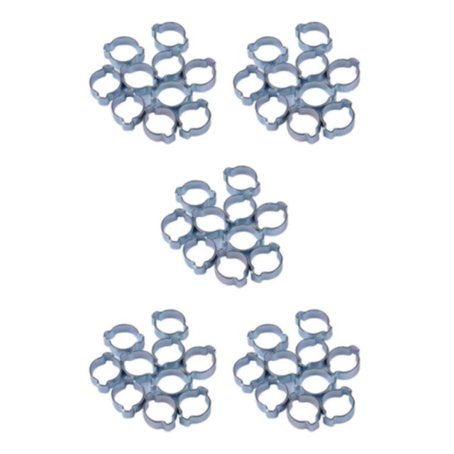 ZheElen O Pince pour Acier Zingué 10 Pack Robuste et Durable 7 à 9mm 5Set