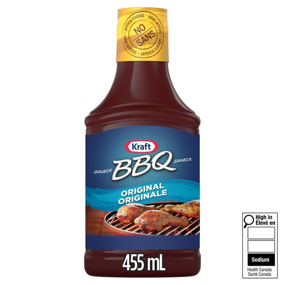 Kraft Sauce BBQ, Originale, Sans Caséine